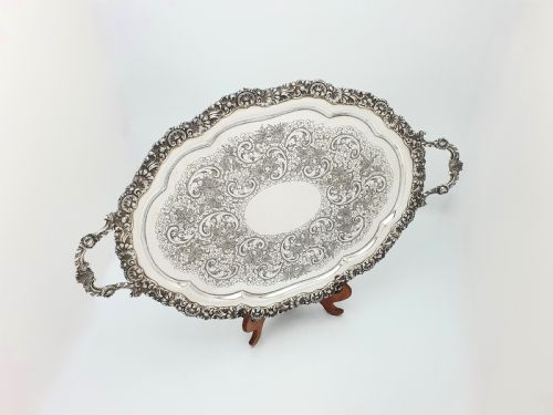 Fabulous Scottish Serving Tray - circa 1880