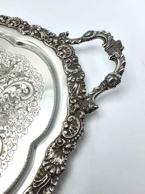 Fabulous Scottish Serving Tray - circa 1880