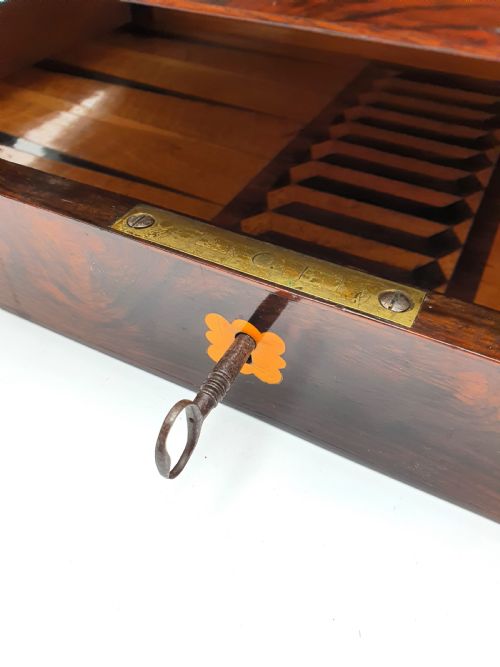 Victorian Chess and Backgammon Games Box - circa 1850