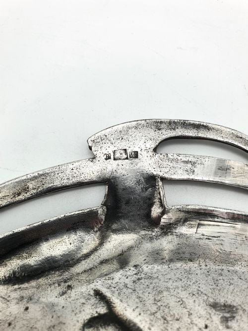 Beautiful Oval Art Nouveau WMF Pewter Plaque - circa 1900