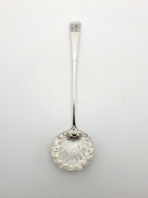 Nice Georgian Silver Soup Ladle - London 1782