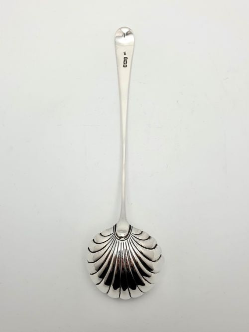 Nice Georgian Silver Soup Ladle - London 1782
