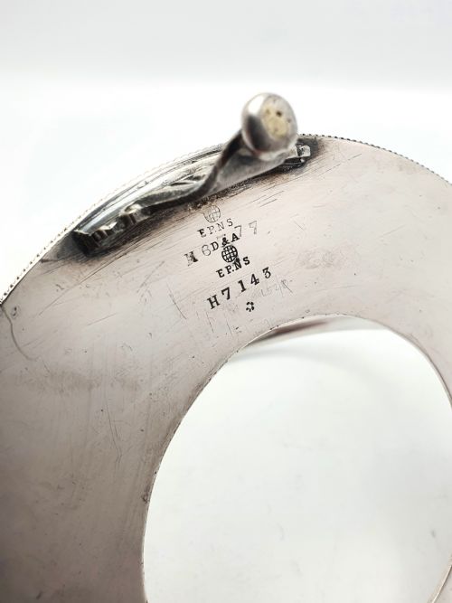 Gorgeous Cranberry Jam Dish on Stand - circa 1905