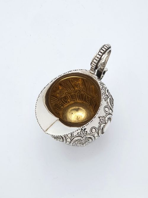 Fabulous Victorian Embossed Three-Piece Silver-Plated Tea Set - 1888